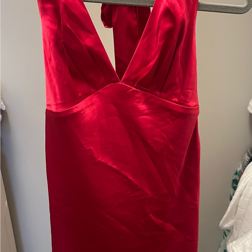 Lucy in the Sky Red Mini Dress